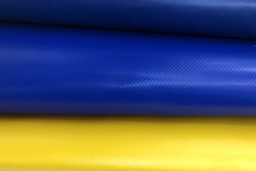 Simulated leather fabric