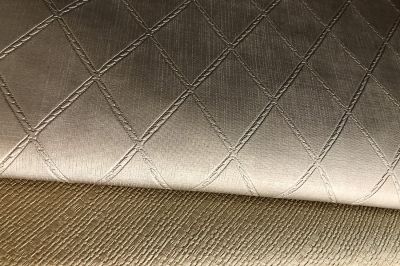 Simulated leather fabric