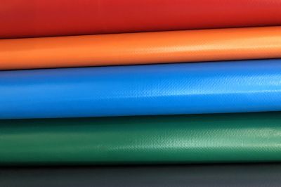 Simulated leather fabric